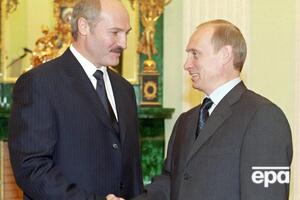Лукашенко і Путін на перемовинах у Кремлі 20 червня 2001 року