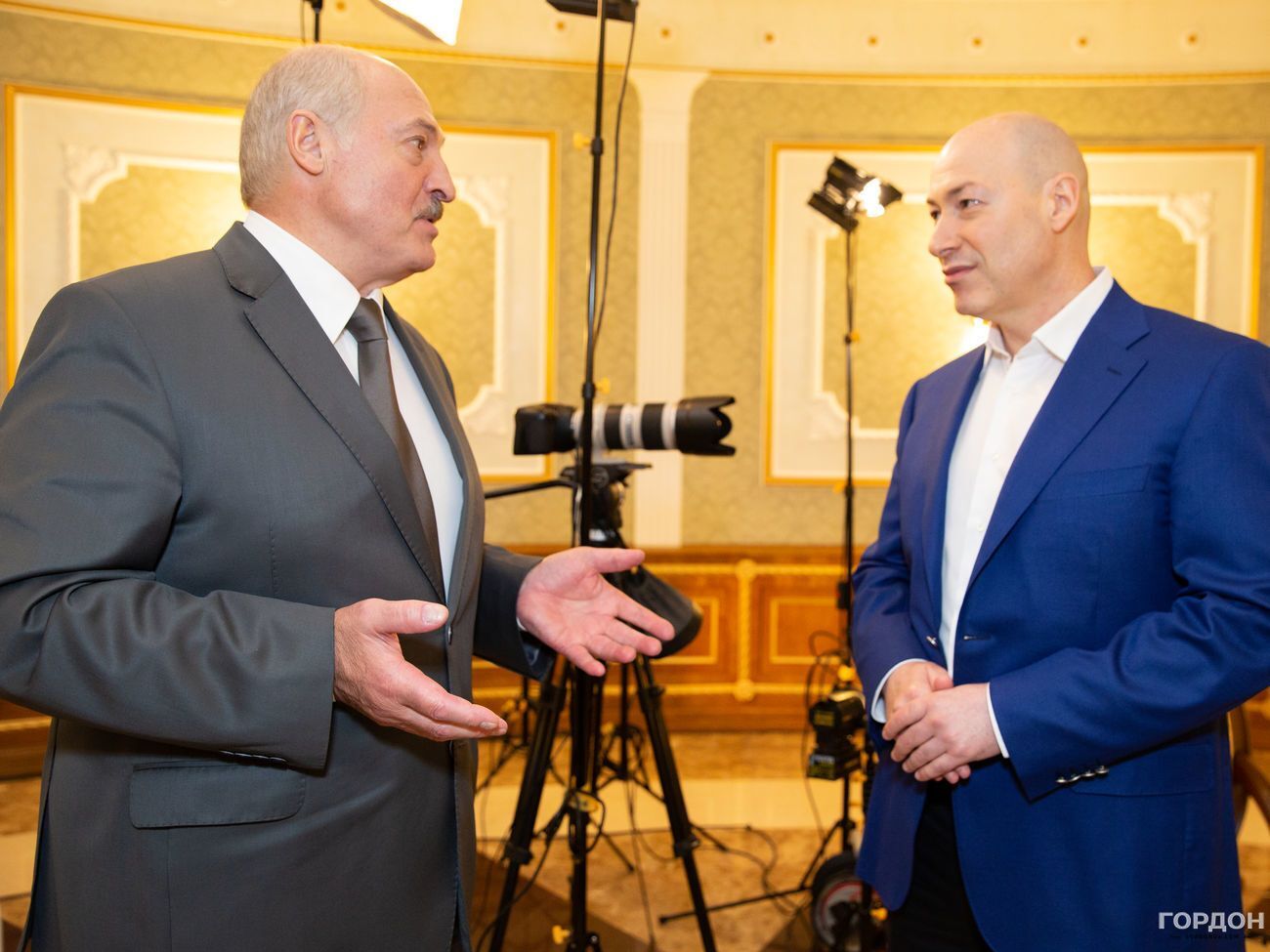 Лукашенко сказав Гордону, що думає про події 2014 року у Криму