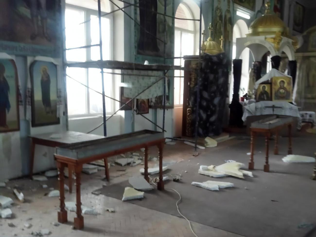 Имущество храма было разграблено, заявили в ПЦУ