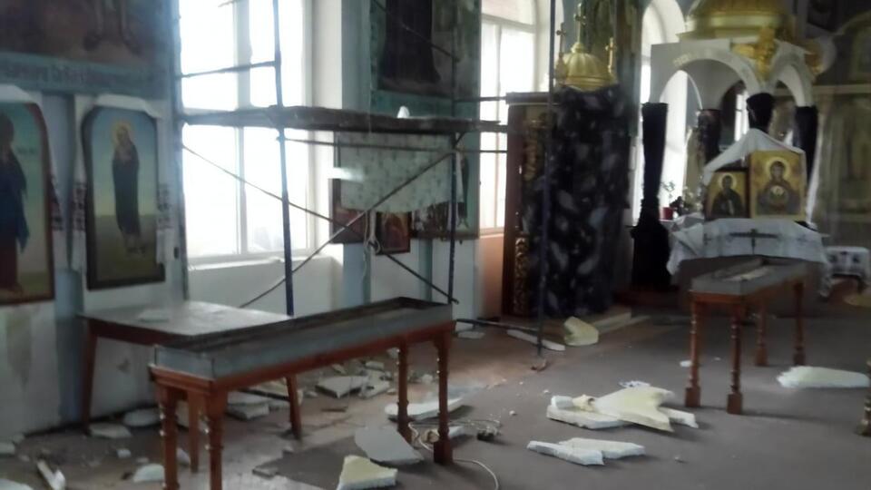 Майно храму було розграбовано, заявили у ПЦУ