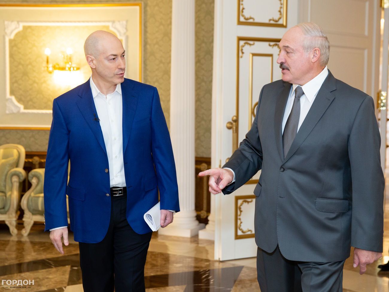 В интервью Гордону Лукашенко уточнил, что именно сказал Турчинову