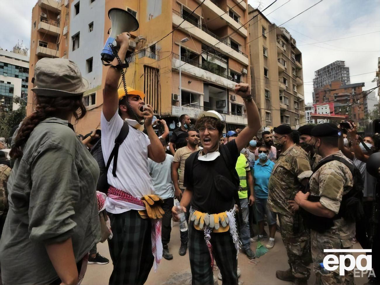 В Бейруте прошли массовые акции протеста, на которых требовали отставки правительства&nbsp;&nbsp;