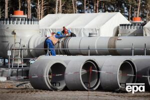 Строительство газопровода было приостановлено в конце прошлого года