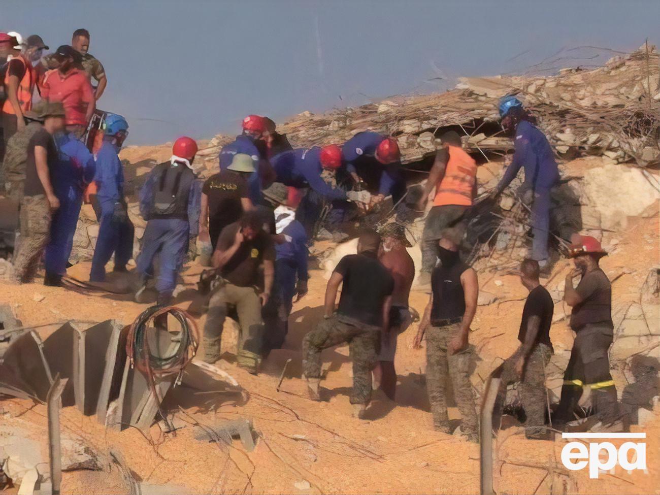 На місці тривають аварійно-рятувальні роботи