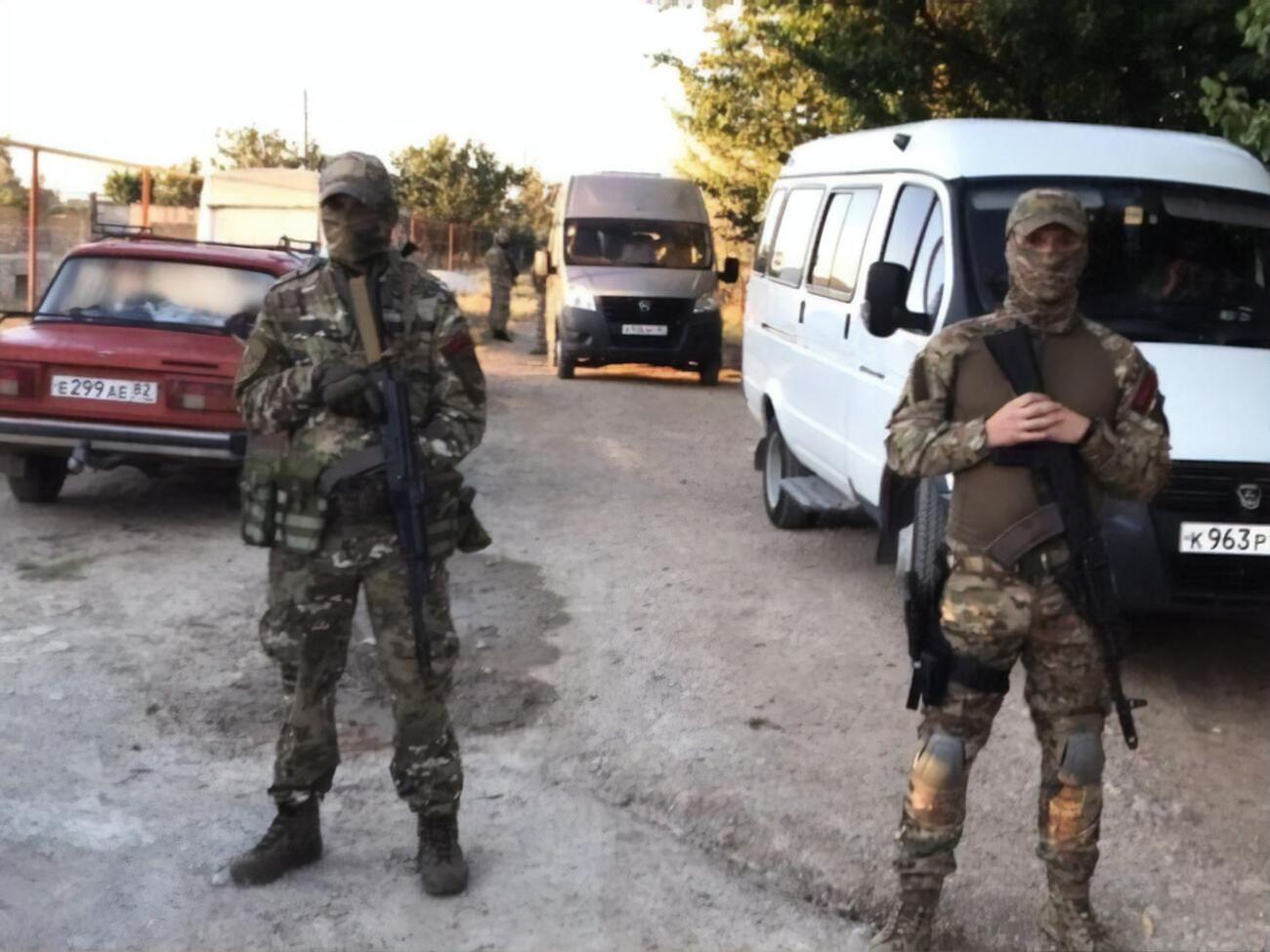 Російські силовики затримали кримських татар 31 серпня