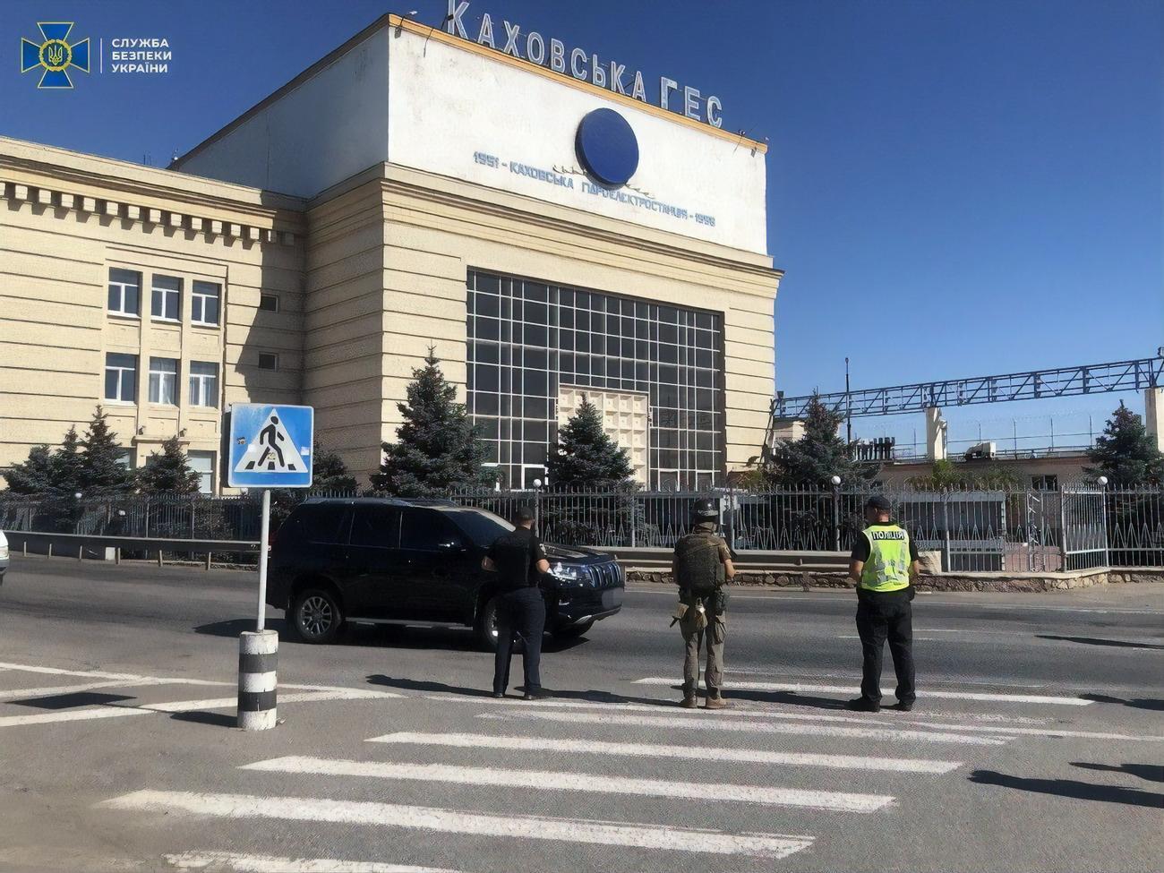 Під час тренування в Херсонській області СБУ перевірила рівень захищеності критичних об'єктів від нападу диверсантів