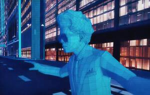 The Weeknd у кліпі постає у форматі графічного зображення