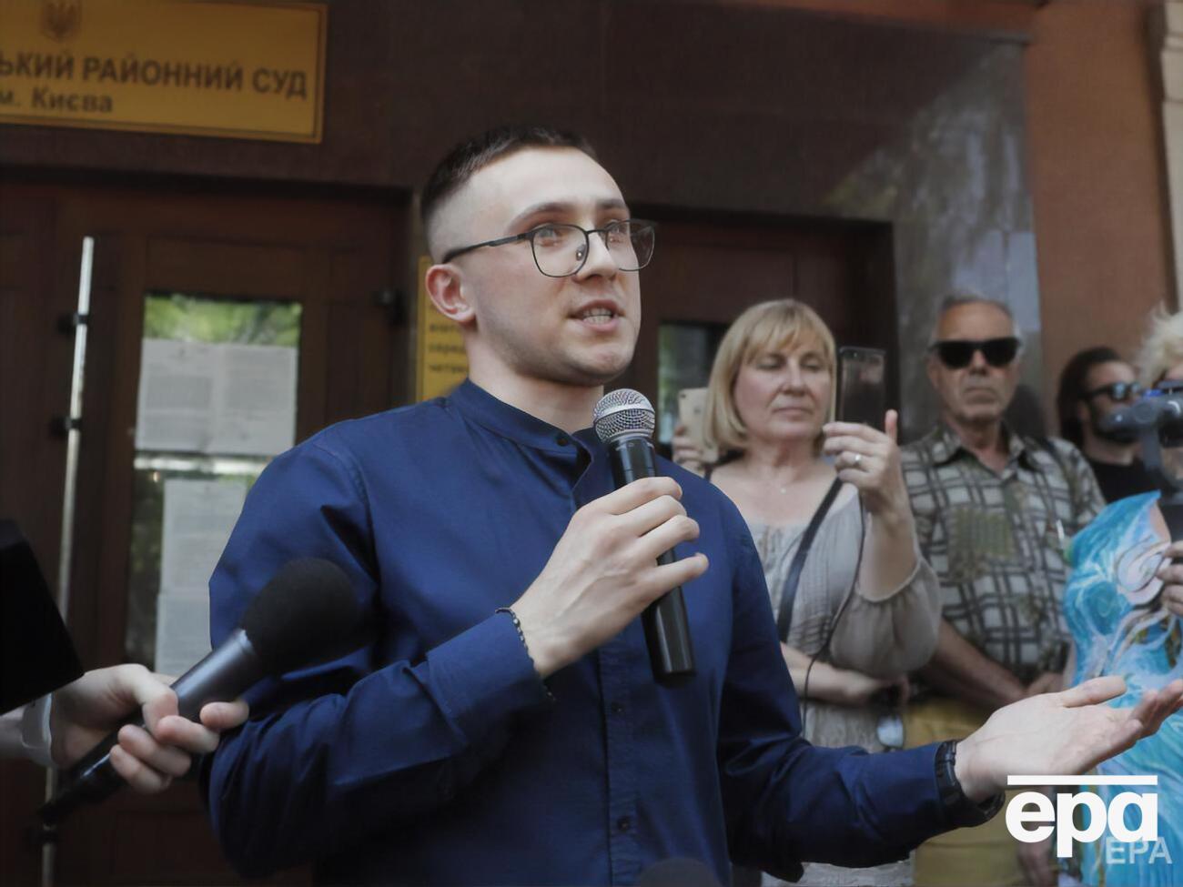 31 серпня Стерненко повідомив, що біля суду в Одесі на нього намагалися напасти