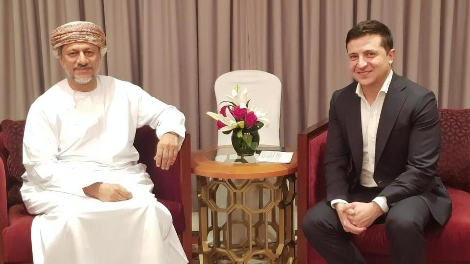 Зеленский был в Омане в январе 2020 года