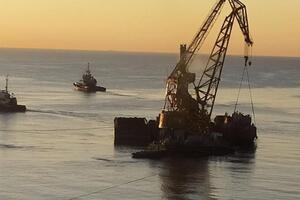 Танкер затонул на одесском побережье в ноябре 2019 года