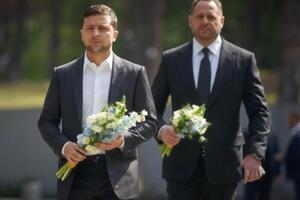 Президент Украины Владимир Зеленский и глава его офиса Андрей Ермак