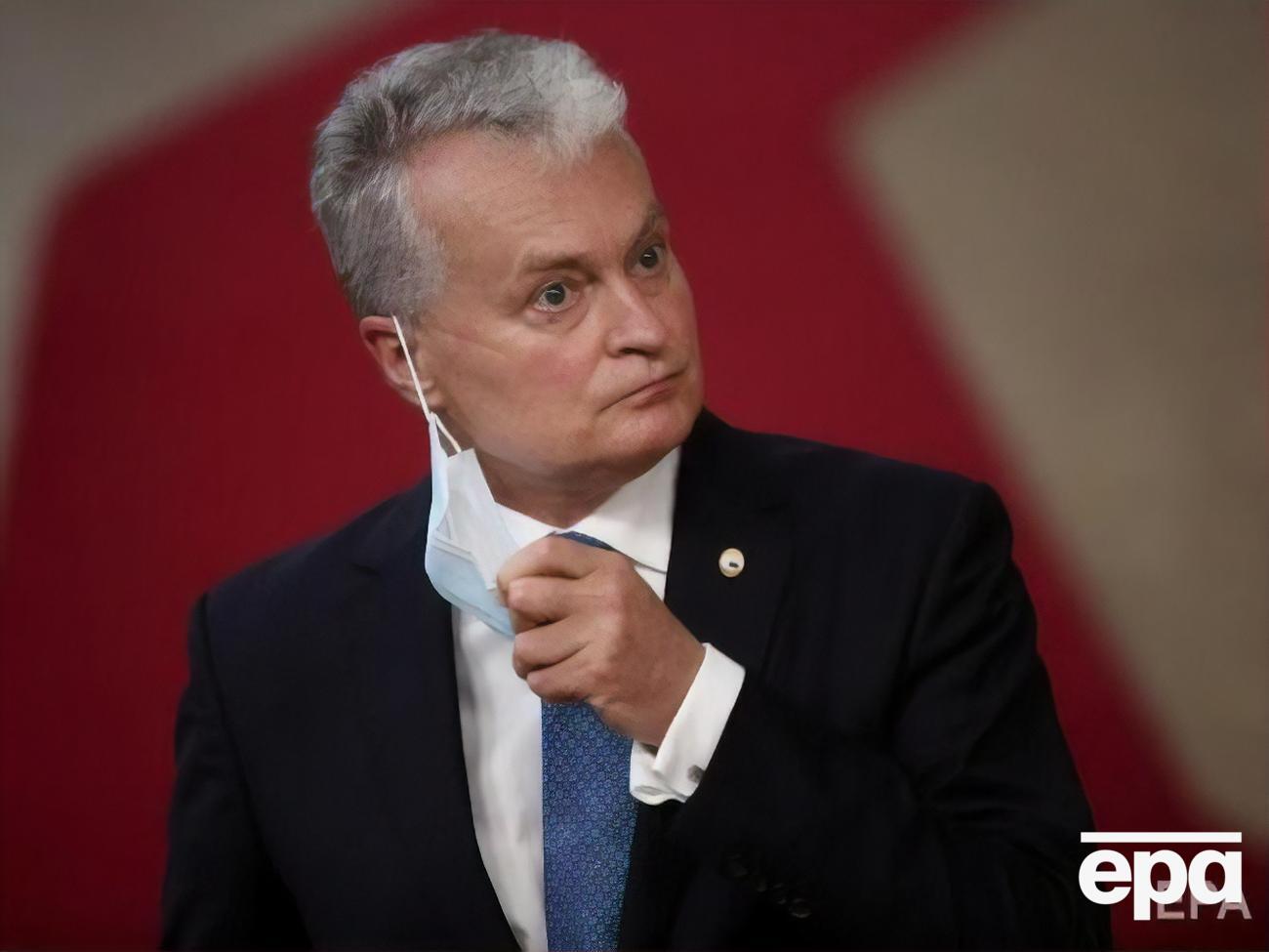 Науседа сказав, що санкційний список Литви проти причетних до силового розгону мирних протестів у Білорусі не остаточний і його можуть розширювати