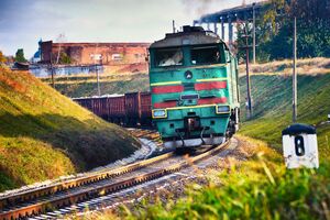 Машинист успел остановить поезд