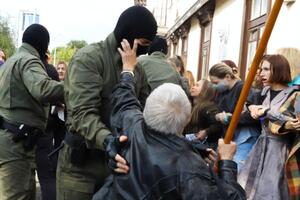 На Марше женщин в Минске задержали четырех человек