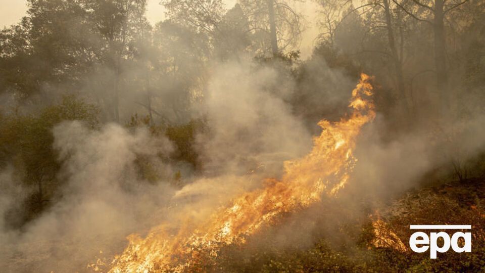 Станом на 12 вересня було відомо про 97 пожеж