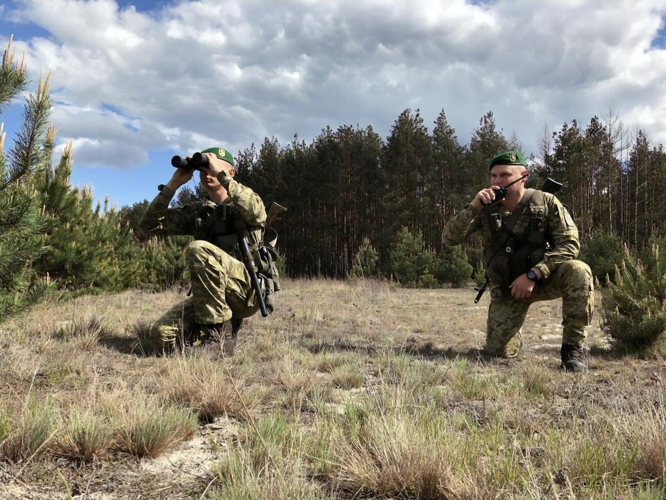 Усиление охраны границы с Беларусью проводится с привлечением подразделений "Дозор" и Кинологического учебного центра