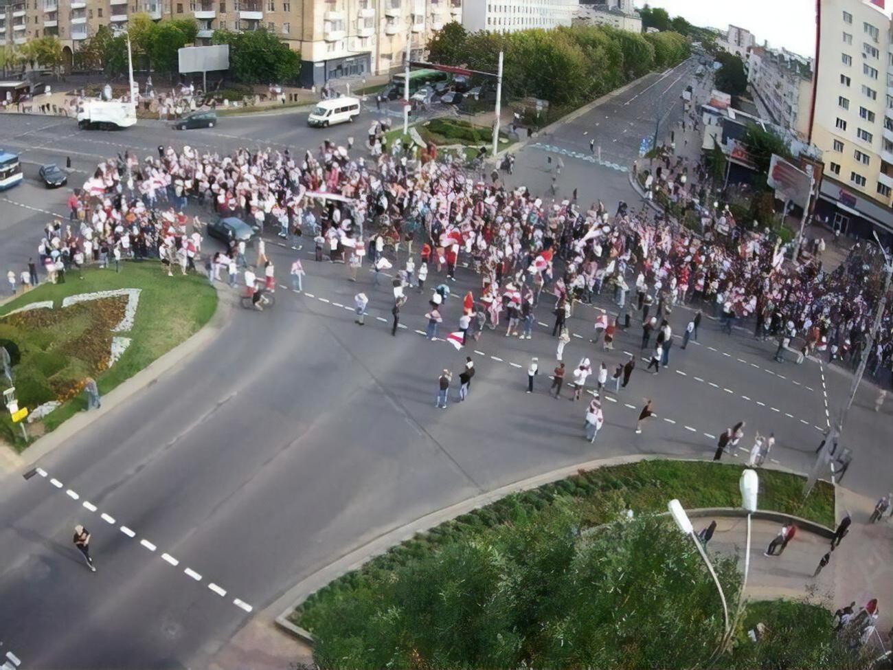 Багатотисячна демонстрація відбулася у Бресті