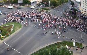 Багатотисячна демонстрація відбулася у Бресті