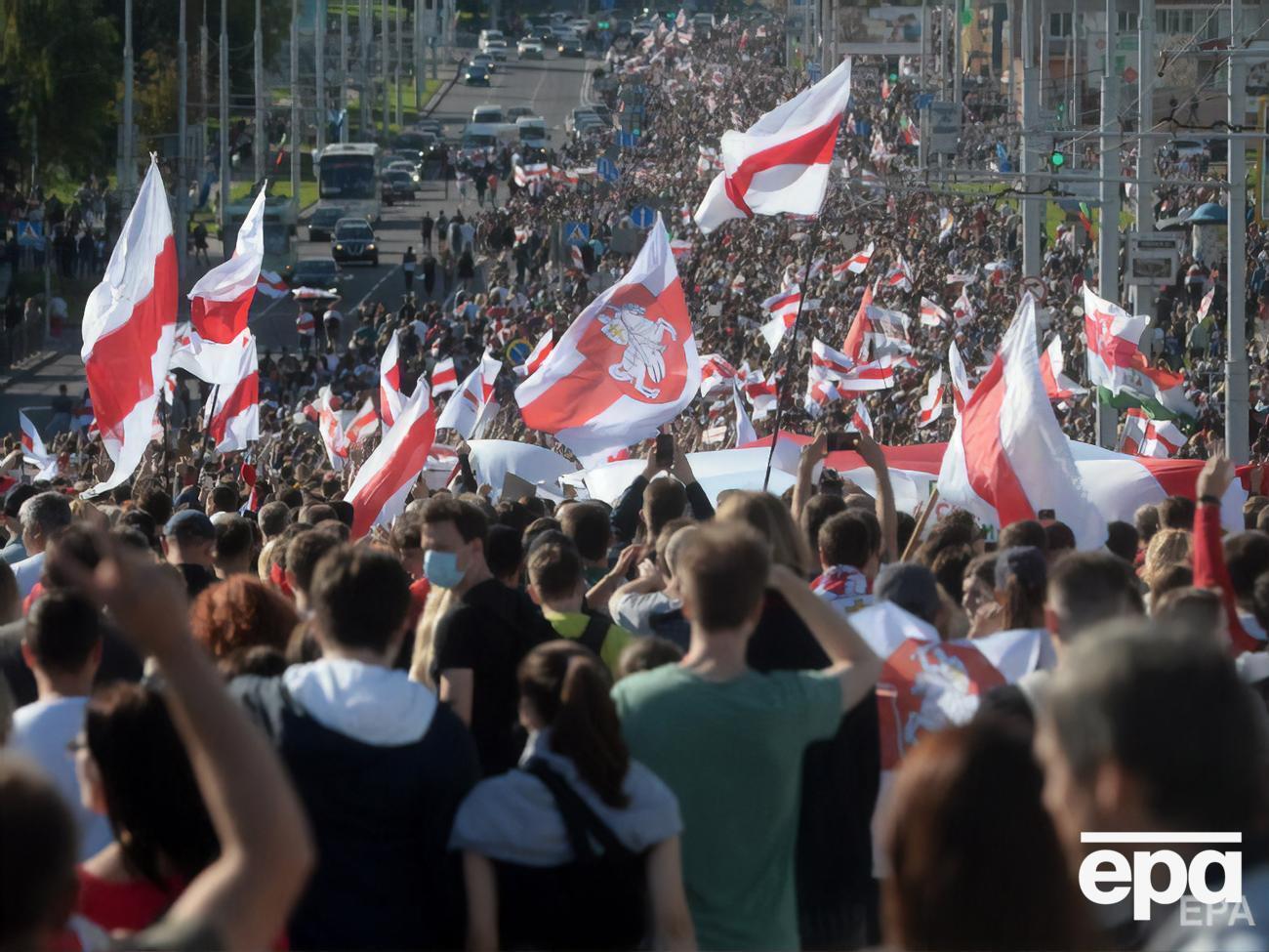 У Білорусі з 9 серпня тривають масові акції протесту