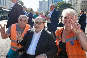 Последнее мероприятие, в котором принял участие Кернес, состоялось 23 августа