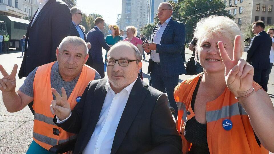Последнее мероприятие, в котором принял участие Кернес, состоялось 23 августа