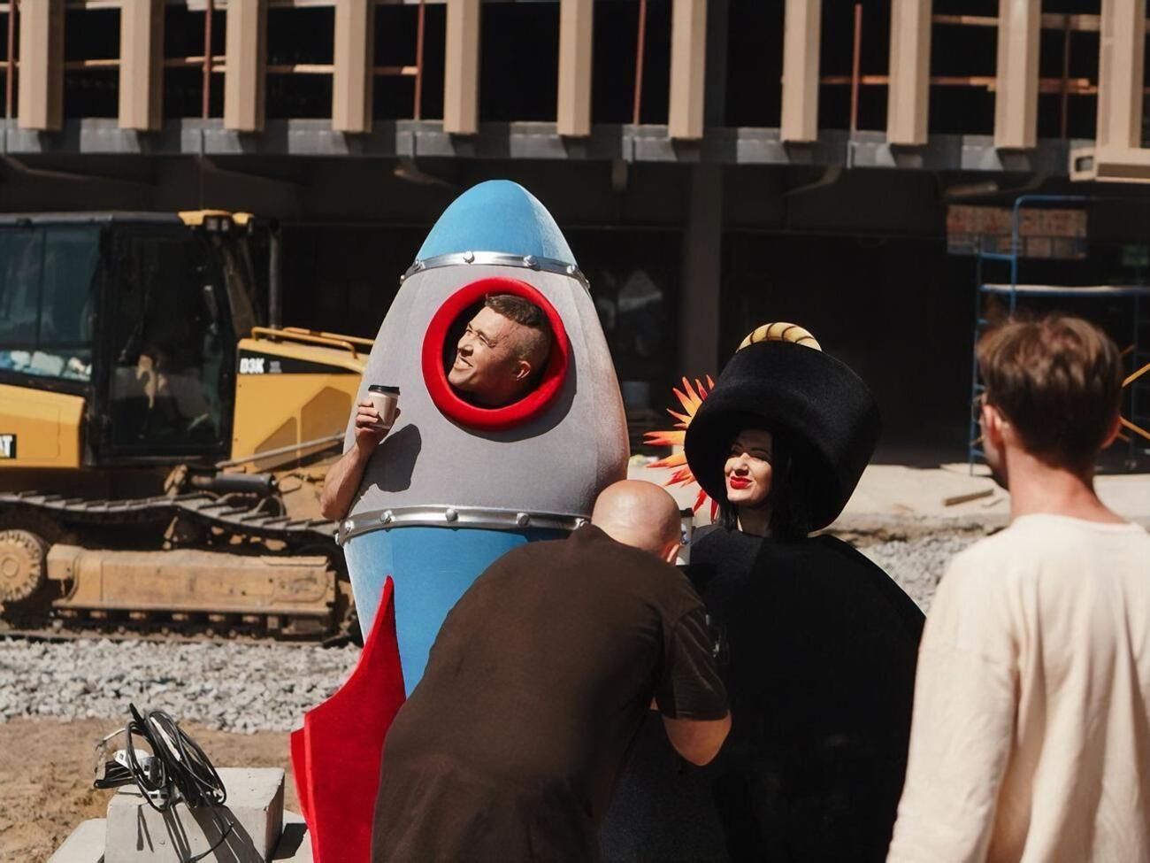 Клип снимали на протяжении трех дней