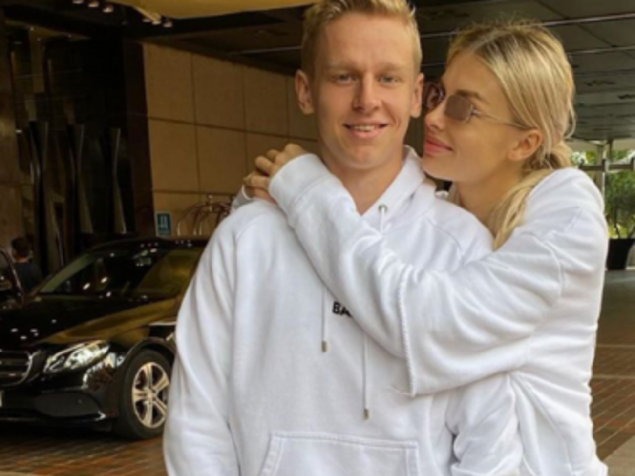 Зинченко и Седан расписались еще в марте