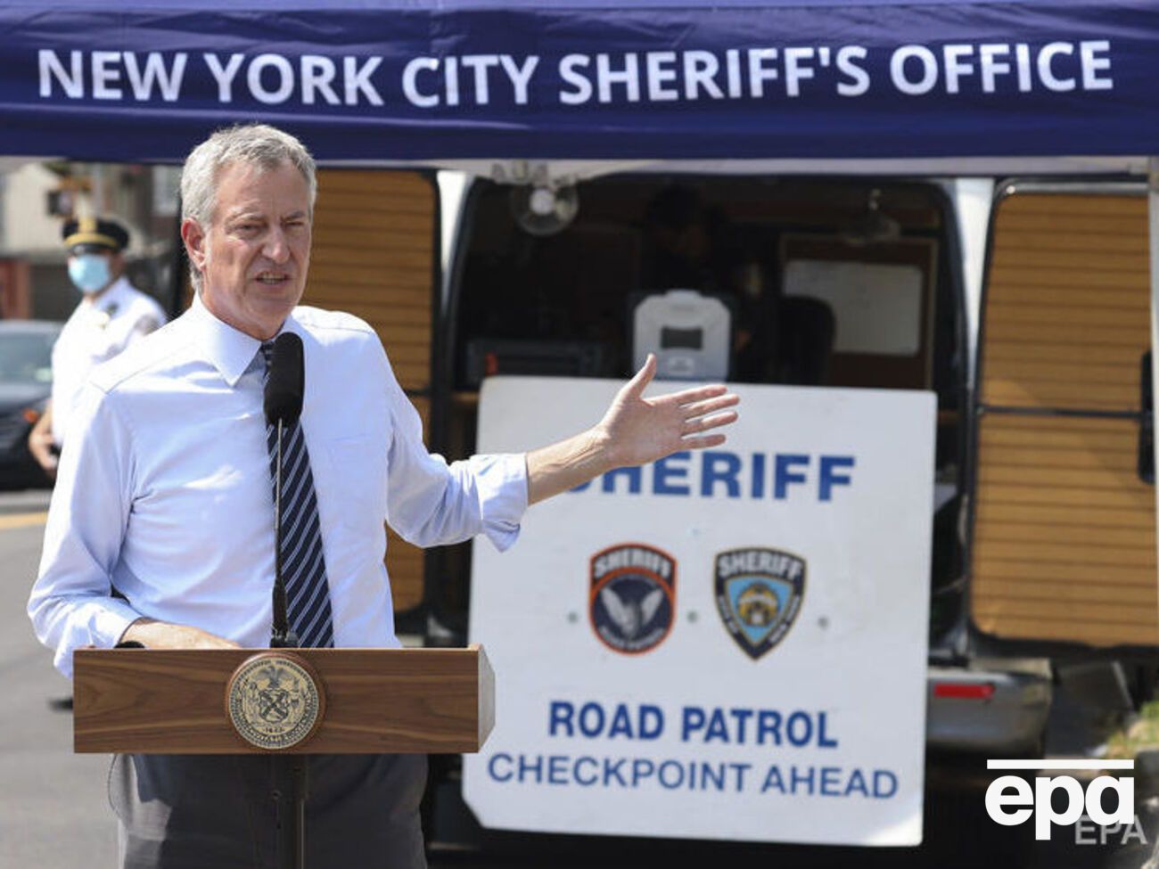 Мэр Нью-Йорка&nbsp;уходит в вынужденный отпуск