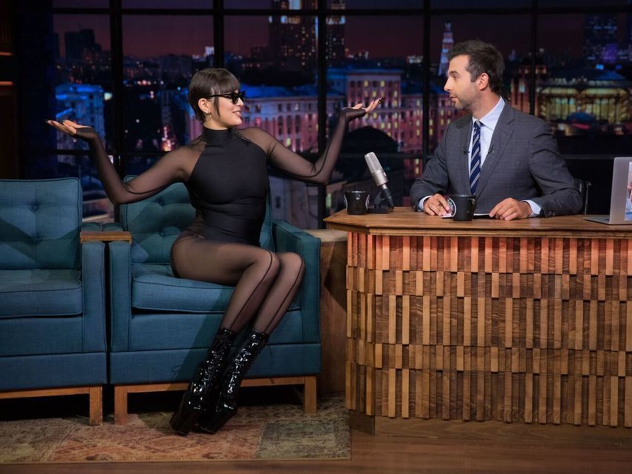 Maruv розповіла Урганту про знайомство із чоловіком