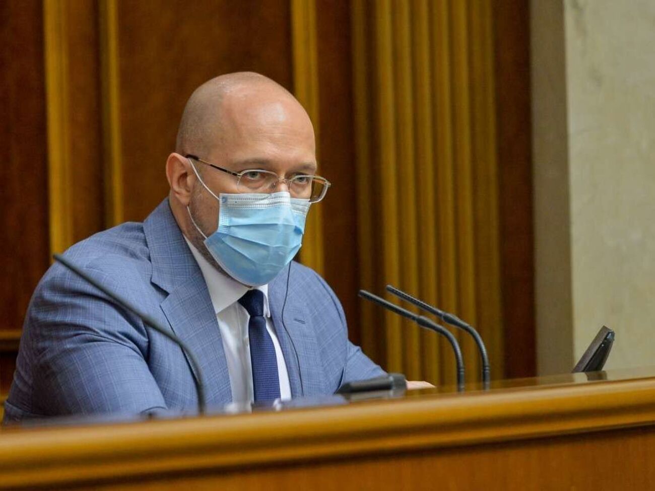 Шмигаль (на фото) зазначив, що агітаційних заходів за участю Степанова поки не планують