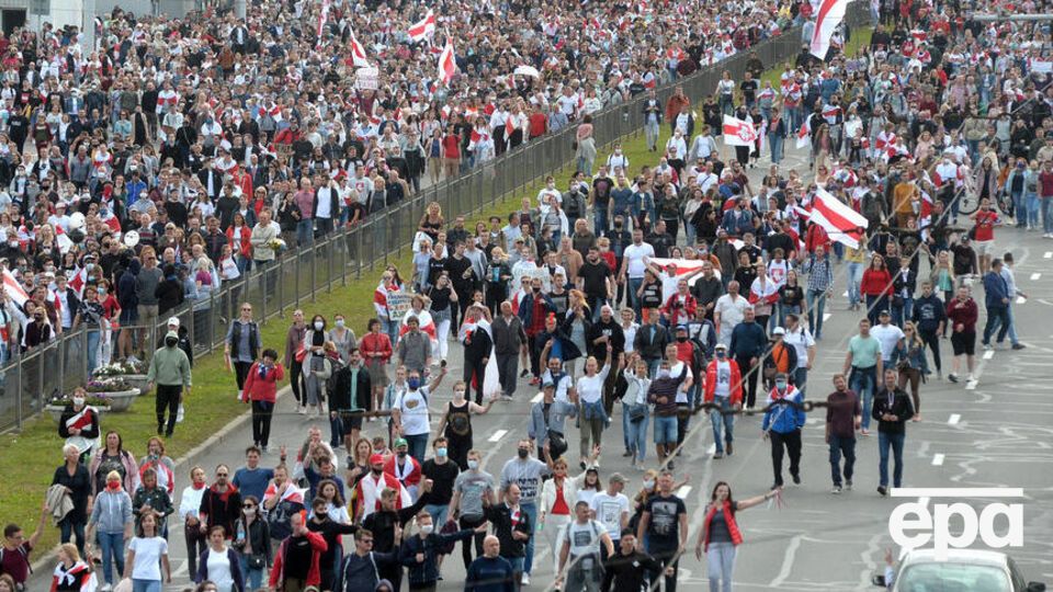 В Беларуси с 9 августа продолжаются массовые акции протеста