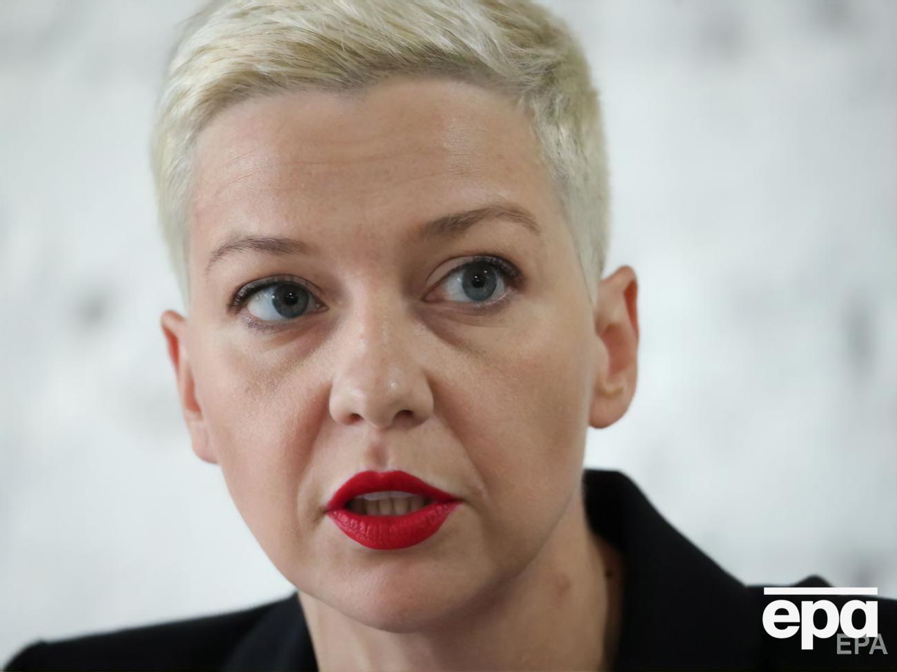 Колесникова: Сила білорусів у тому, що навіть у цій складній ситуації поліцейської держави вони залишаються цивілізованими людьми