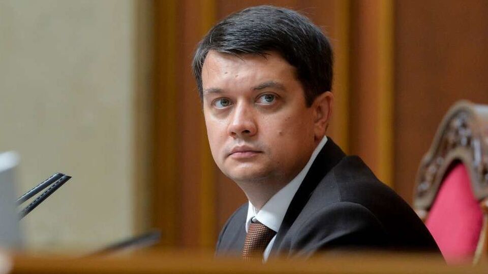 Разумков: Сьогодні пропозицій щодо зміни в уряді в порядку денному Ради немає