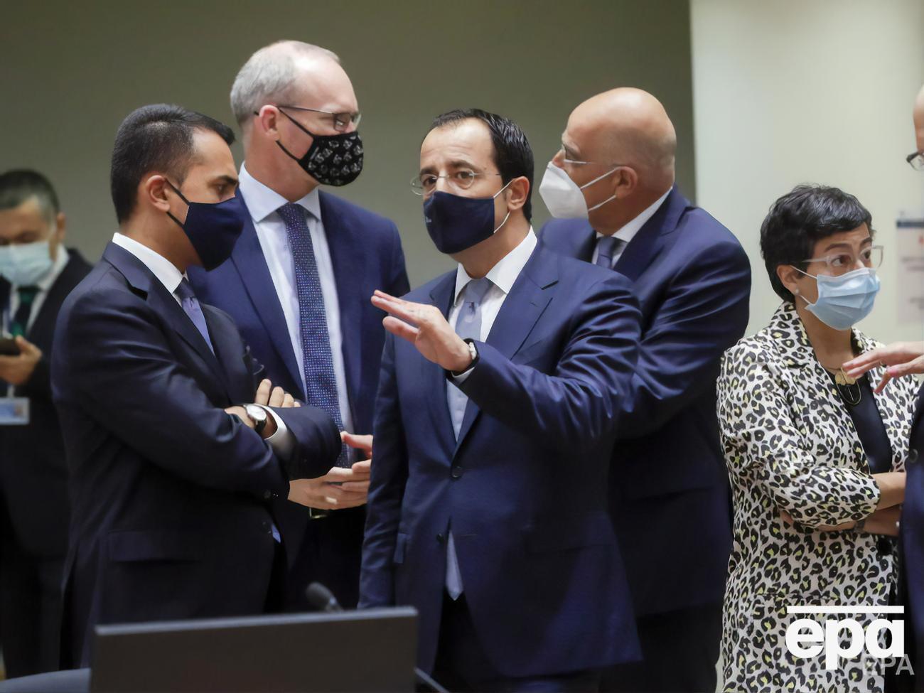 Главы МИД стран ЕС обсуждают санкции против Беларуси, Христодулидис &ndash; в центре