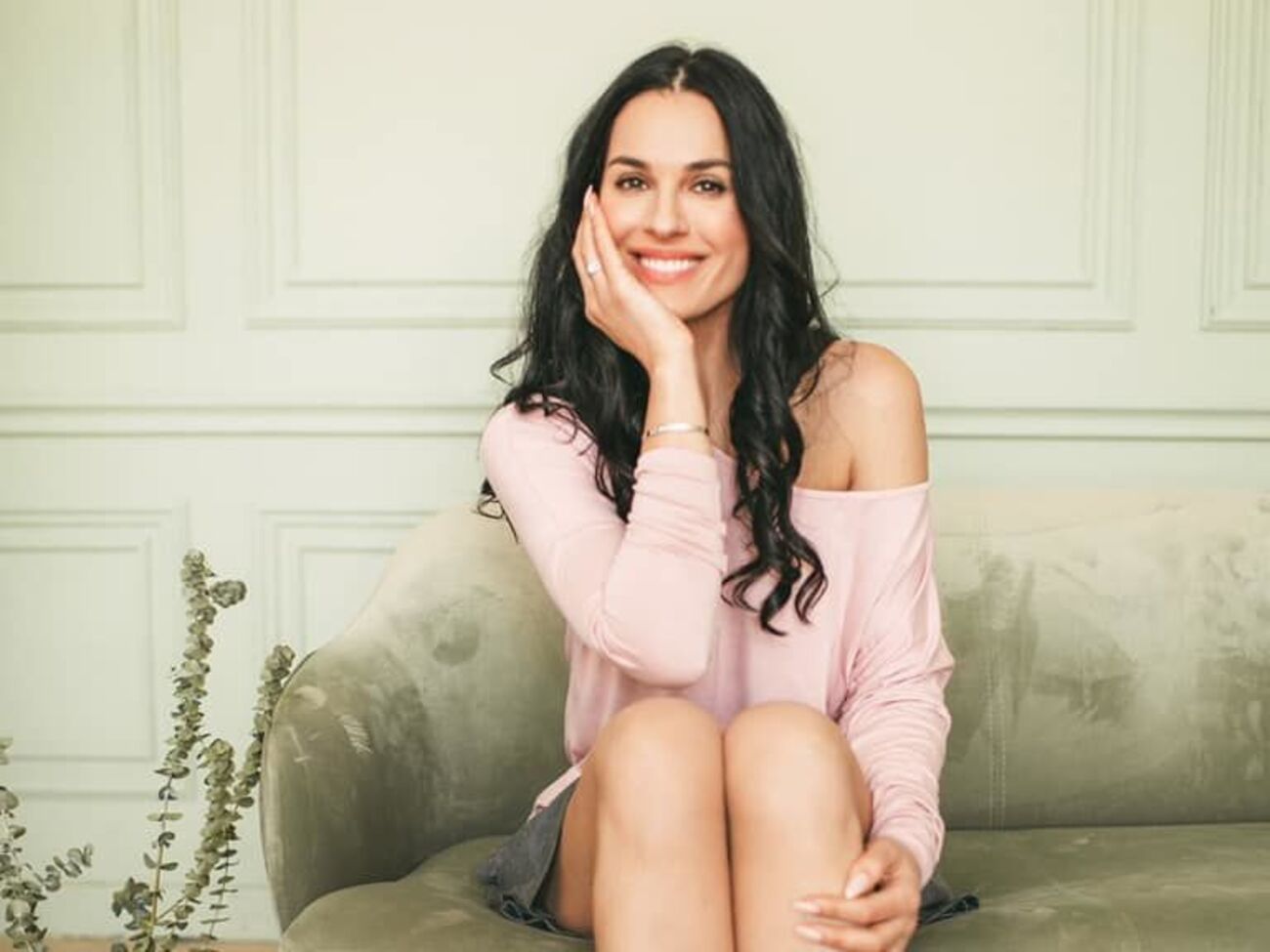 Ефросинина была ведущей звездного балкона в четвертом эфире "Танцев со звездами"