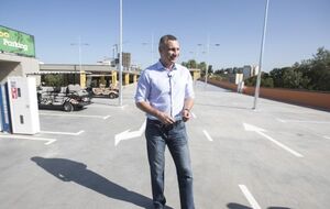 Виталий Кличко: Это сегодня лучший муниципальный паркинг в Украине