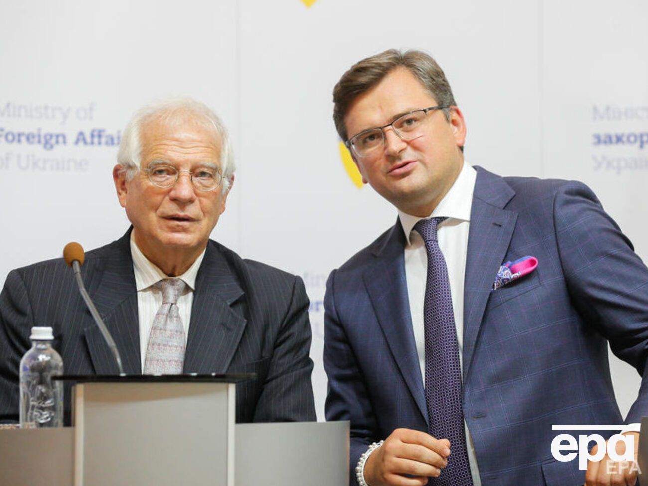 Боррель і Кулеба провели пресконференцію в Києві