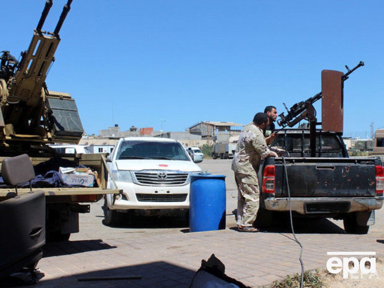 Боевые действия в Ливии начались в 2014 году