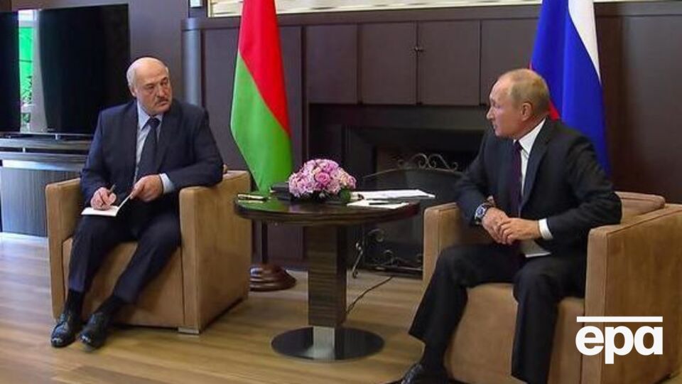 Перемовини Путіна та Лукашенка відбулися 14 вересня в Сочі
