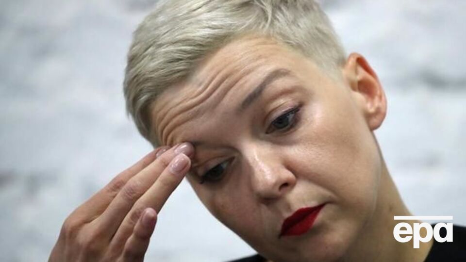 Колесникова повідомила рідним, що з нею все гаразд