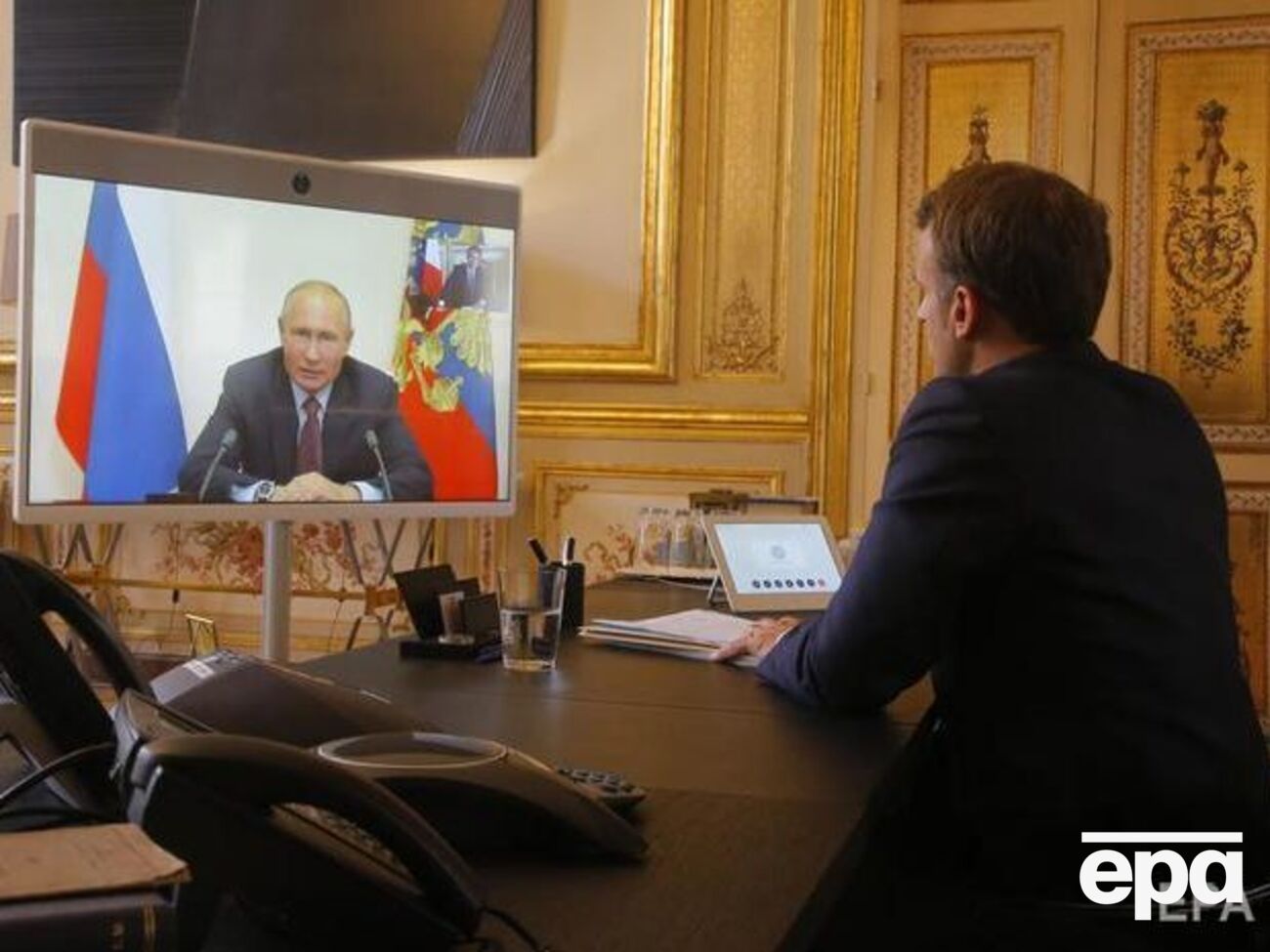 Розмова Путіна з Макроном відбулася 14 вересня