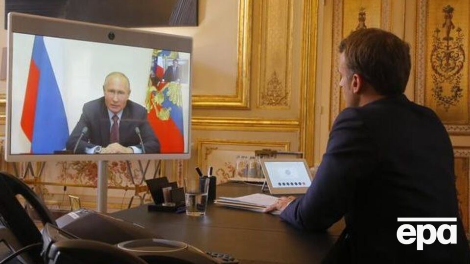 Розмова Путіна з Макроном відбулася 14 вересня