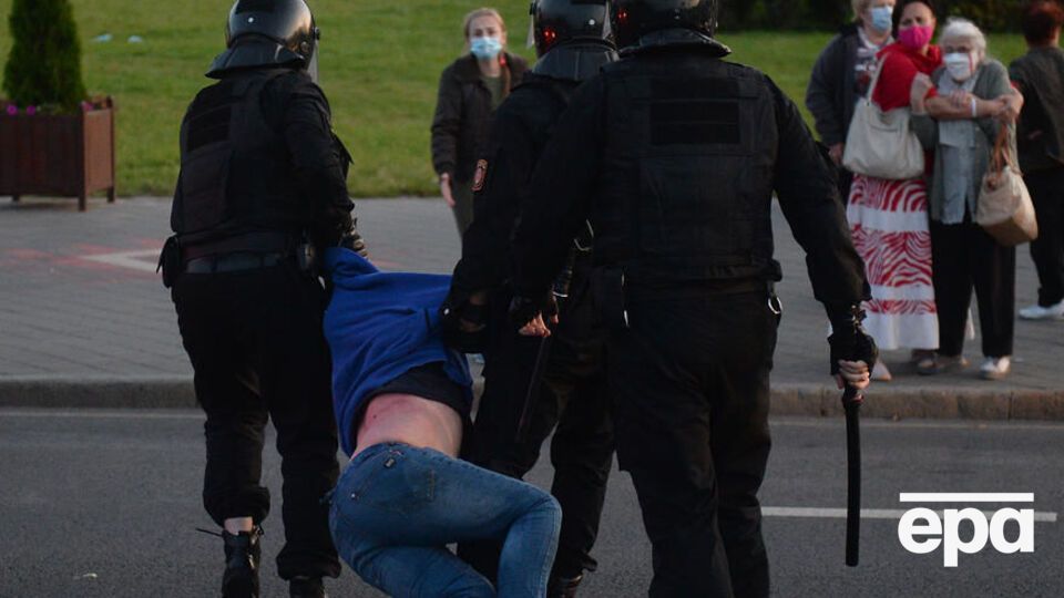 У Білорусі тільки в день "інавгурації" Лукашенка затримали 259 учасників протесту