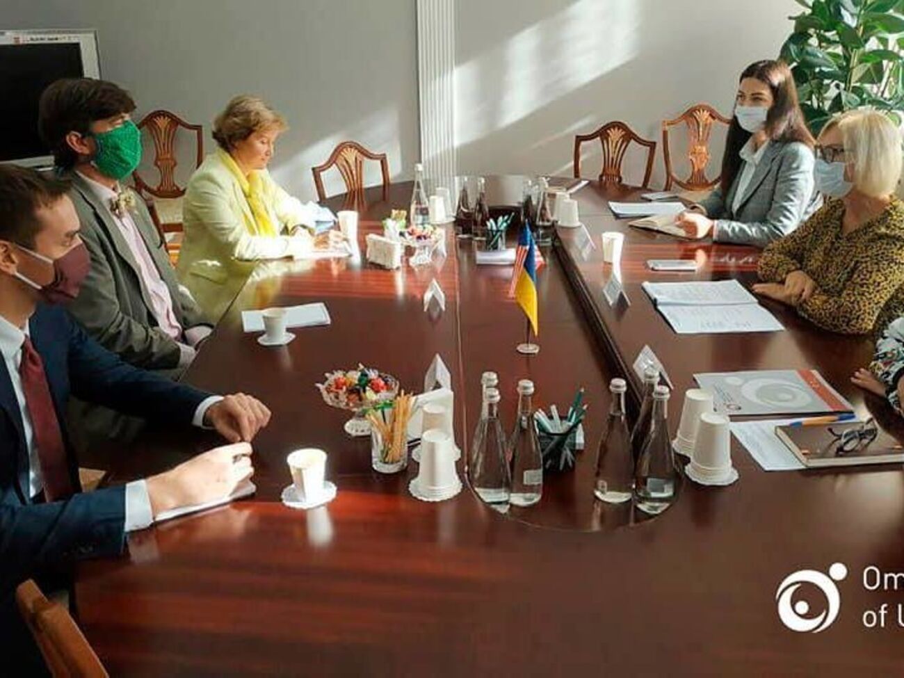 Денисова проинформировала Геренбека о работе уполномоченного Верховной Рады Украины по правам человека