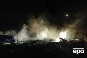 Ан-26 упал и загорелся при заходе на посадку вечером 25 сентября