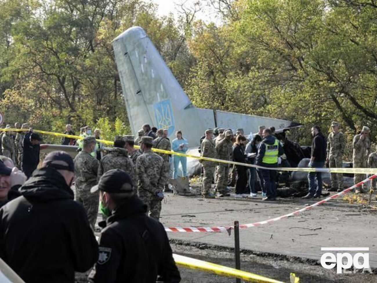 У катастрофі Ан-26 під Чугуєвом Харківської області загинуло 26 із 27 осіб, які були на борту