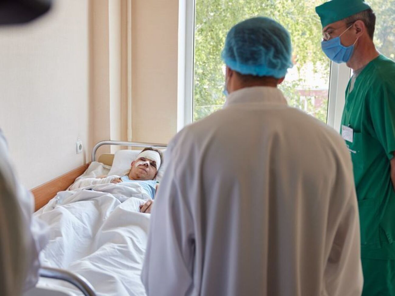 Zolochevsky is undergoing medical treatment in the Military Medical Clinical Centre of the North region