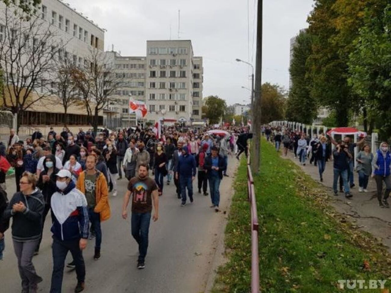 Протести в Мінську тривають