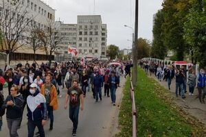 Протесты в Минске продолжаются
