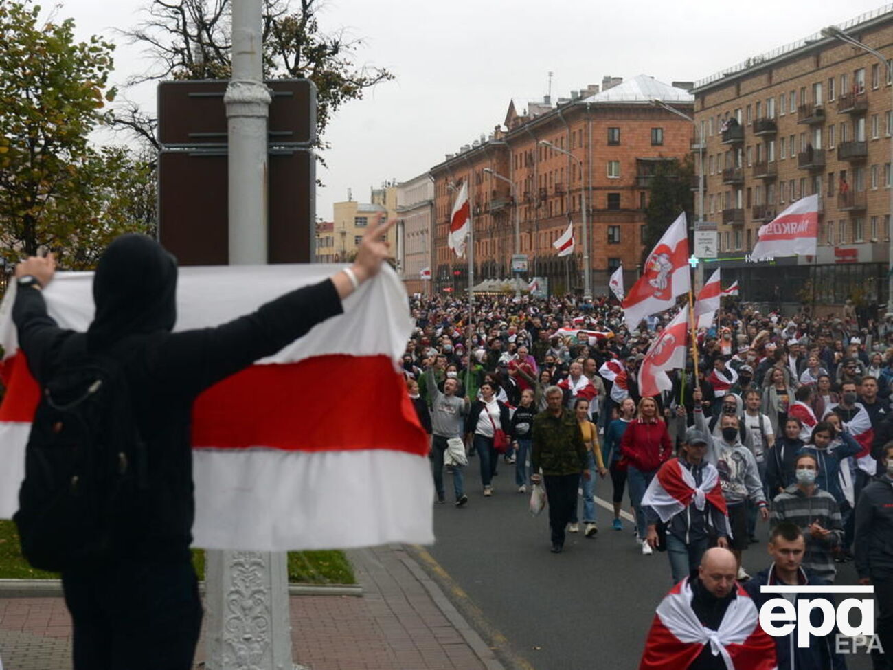 Масовий хід опозиції відбувся в Мінську